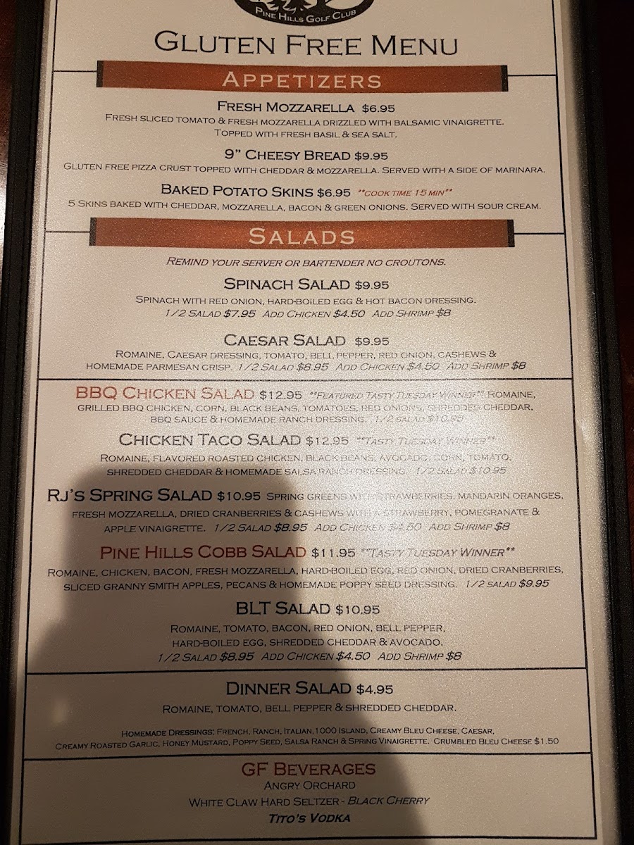 Menu Pine Hills-2